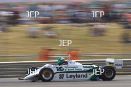 Silverstone Classic  20-22 July 2018 At the Home of British Motorsport 37 Christophe D`Ansembourg, Williams FW07C	 Free for editorial use only Photo credit – JEP