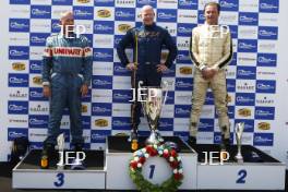 Silverstone Classic  20-22 July 2018 At the Home of British Motorsport Podium  Free for editorial use only Photo credit – JEP