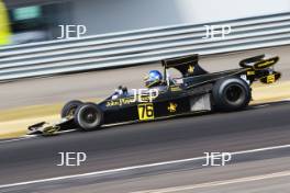 Silverstone Classic  20-22 July 2018 At the Home of British Motorsport 76 Andrew Beaumont, Lotus 76/1	 Free for editorial use only Photo credit – JEP