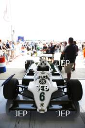 Silverstone Classic  20-22 July 2018 At the Home of British Motorsport 6 Nick Padmore, Williams FW07C	 Free for editorial use only Photo credit – JEP