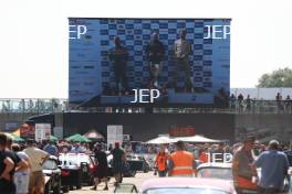 Silverstone Classic  20-22 July 2018 At the Home of British Motorsport Podium  Free for editorial use only Photo credit – JEP