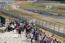 Silverstone Classic  20-22 July 2018 At the Home of British Motorsport Start of the race Free for editorial use only Photo credit – JEP