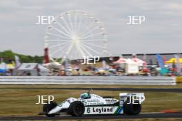 Silverstone Classic  20-22 July 2018 At the Home of British Motorsport 6 Nick Padmore, Williams FW07C	 Free for editorial use only Photo credit – JEP