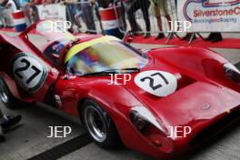 Silverstone Classic  20-22 July 2018 At the Home of British Motorsport 27 John Sheldon, Chevron B16	 Free for editorial use only Photo credit – JEP