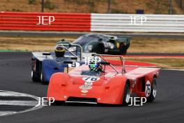 Silverstone Classic  20-22 July 2018 At the Home of British Motorsport 76 Mike Wrigley/Matthew Wrigley, Chevron B19 Free for editorial use only Photo credit – JEP