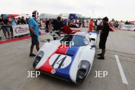 Silverstone Classic  20-22 July 2018 At the Home of British Motorsport 14 Oliver Bryantt, Lola T70 Mk3B Free for editorial use only Photo credit – JEP