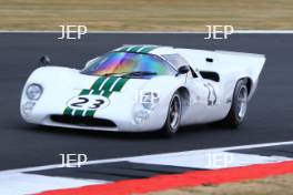 Silverstone Classic  20-22 July 2018 At the Home of British Motorsport 23 Gary Pearson/John Pearson, Lola T70 Mk3B Free for editorial use only Photo credit – JEP