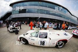 Silverstone Classic  20-22 July 2018 At the Home of British Motorsport 18 Mark Dwyer/James Brashaw, Lola T70 Mk3B Free for editorial use only Photo credit – JEP