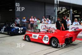 Silverstone Classic  20-22 July 2018 At the Home of British Motorsport 165 Diogo Ferrao/Martin Stretton, Lola T292	 Free for editorial use only Photo credit – JEP