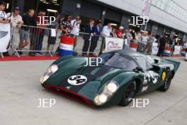 Silverstone Classic  20-22 July 2018 At the Home of British Motorsport 34 David Hart/Nicky Pastorelli, Lola T70 Mk3B	 Free for editorial use only Photo credit – JEP