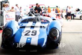 Silverstone Classic  20-22 July 2018 At the Home of British Motorsport 29 Keith Ahlers/James Billy Bellinger, Cooper Monaco King Cobra Free for editorial use only Photo credit – JEP