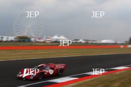 Silverstone Classic  20-22 July 2018 At the Home of British Motorsport 99 Paul Gibson, Lola T70 Mk3B	 Free for editorial use only Photo credit – JEP