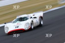 Silverstone Classic  20-22 July 2018 At the Home of British Motorsport 18 Mark Dwyer/James Brashaw, Lola T70 Mk3B Free for editorial use only Photo credit – JEP