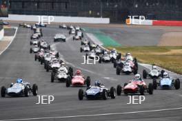 Silverstone Classic  20-22 July 2018 At the Home of British Motorsport Formula Junior Parade Free for editorial use only Photo credit – JEP