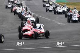 Silverstone Classic  20-22 July 2018 At the Home of British Motorsport Formula Junior Parade Free for editorial use only Photo credit – JEP