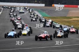 Silverstone Classic  20-22 July 2018 At the Home of British Motorsport Formula Junior Parade Free for editorial use only Photo credit – JEP