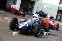 Silverstone Classic  20-22 July 2018 At the Home of British Motorsport 43 Ian Simmonds, Envoy Mk1 Free for editorial use only Photo credit – JEP