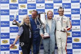 Silverstone Classic  20-22 July 2018 At the Home of British Motorsport Podium Free for editorial use only Photo credit – JEP