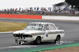 Silverstone Classic  20-22 July 2018 At the Home of British Motorsport 48 Peter James/Amanda Stretton, BMW 1800 Ti Free for editorial use only Photo credit – JEP