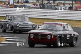 Silverstone Classic  20-22 July 2018 At the Home of British Motorsport 89Andrew Banks/Maxim Banks, Alfa Romeo Giulia Sprint GTA Free for editorial use only Photo credit – JEP