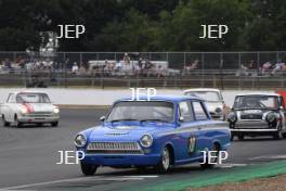 Silverstone Classic  20-22 July 2018 At the Home of British Motorsport 10 Ambrogio Perfetti/Oscar Rovelli, Ford Lotus Cortina Free for editorial use only Photo credit – JEP