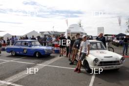 Silverstone Classic  20-22 July 2018 At the Home of British Motorsport 79 Mark Martin/Andrew Haddon, Ford Lotus Cortina Free for editorial use only Photo credit – JEP