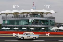 Silverstone Classic  20-22 July 2018 At the Home of British Motorsport 170 Marcus Jewell, Ford Lotus Cortina Free for editorial use only Photo credit – JEP