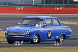 Silverstone Classic  20-22 July 2018 At the Home of British Motorsport 10 Ambrogio Perfetti/Oscar Rovelli, Ford Lotus Cortina Free for editorial use only Photo credit – JEP