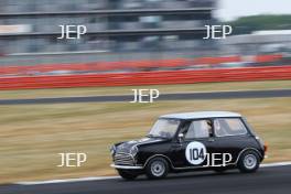 Silverstone Classic  20-22 July 2018 At the Home of British Motorsport 104 Peter James/Alan Letts, Austin Mini Cooper Free for editorial use only Photo credit – JEP