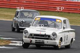 Silverstone Classic  20-22 July 2018 At the Home of British Motorsport 18 Adam Brindle/Nigel Greeensall, Ford Lotus Cortina Free for editorial use only Photo credit – JEP