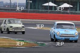 Silverstone Classic  20-22 July 2018 At the Home of British Motorsport Mark Sumpter, Ford Lotus Cortina  Free for editorial use only Photo credit – JEP