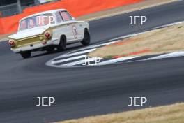 Silverstone Classic  20-22 July 2018 At the Home of British Motorsport 79 Mark Martin/Andrew Haddon, Ford Lotus Cortina Free for editorial use only Photo credit – JEP