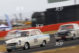 Silverstone Classic  20-22 July 2018 At the Home of British Motorsport 170 Marcus Jewell, Ford Lotus Cortina Free for editorial use only Photo credit – JEP