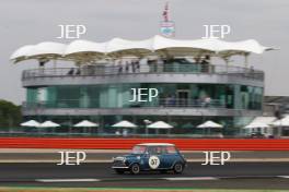 Silverstone Classic  20-22 July 2018 At the Home of British Motorsport 57 Simon Evans/Joe Twyman, Austin Mini Cooper S Free for editorial use only Photo credit – JEP