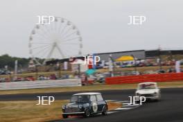 Silverstone Classic  20-22 July 2018 At the Home of British Motorsport 57 Simon Evans/Joe Twyman, Austin Mini Cooper S Free for editorial use only Photo credit – JEP