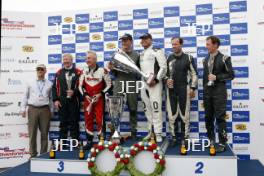 Silverstone Classic  20-22 July 2018 At the Home of British Motorsport Podium  Free for editorial use only Photo credit – JEP