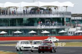 Silverstone Classic  20-22 July 2018 At the Home of British Motorsport 89Andrew Banks/Maxim Banks, Alfa Romeo Giulia Sprint GTA Free for editorial use only Photo credit – JEP