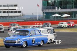 Silverstone Classic  20-22 July 2018 At the Home of British Motorsport 10 Ambrogio Perfetti/Oscar Rovelli, Ford Lotus Cortina Free for editorial use only Photo credit – JEP