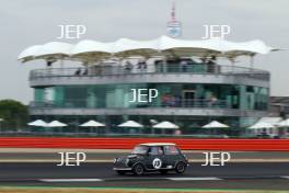 Silverstone Classic  20-22 July 2018 At the Home of British Motorsport 15 Graham Churchill/Peter Baldwin, Austin Mini Cooper S Free for editorial use only Photo credit – JEP