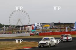 Silverstone Classic  20-22 July 2018 At the Home of British Motorsport 18 Adam Brindle/Nigel Greeensall, Ford Lotus Cortina Free for editorial use only Photo credit – JEP