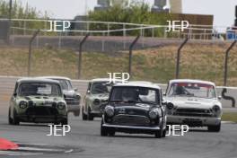 Silverstone Classic  20-22 July 2018 At the Home of British Motorsport 15 Graham Churchill/Peter Baldwin, Austin Mini Cooper S Free for editorial use only Photo credit – JEP