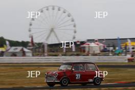 Silverstone Classic  20-22 July 2018 At the Home of British Motorsport 27 Leon Oli Window/Ashley Davies, Austin Mini Cooper S Free for editorial use only Photo credit – JEP