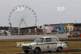 Silverstone Classic  20-22 July 2018 At the Home of British Motorsport Attard/Jackson 	Ford Lotus Cortina Free for editorial use only Photo credit – JEP