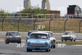 Silverstone Classic  20-22 July 2018 At the Home of British Motorsport Mark Sumpter, Ford Lotus Cortina  Free for editorial use only Photo credit – JEP