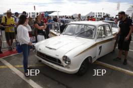 Silverstone Classic  20-22 July 2018 At the Home of British Motorsport 7 Steve Soper, Ford Lotus Cortina Free for editorial use only Photo credit – JEP