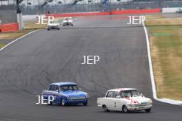 Silverstone Classic  20-22 July 2018 At the Home of British Motorsport 2 Richard Dutton/Neil Brown, Ford Lotus Cortina Free for editorial use only Photo credit – JEP