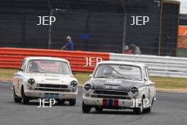 Silverstone Classic  20-22 July 2018 At the Home of British Motorsport 91 Martin Strommen/Arne Berg, Ford Lotus Cortina Free for editorial use only Photo credit – JEP