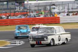 Silverstone Classic  20-22 July 2018 At the Home of British Motorsport 91 Martin Strommen/Arne Berg, Ford Lotus Cortina Free for editorial use only Photo credit – JEP