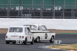 Silverstone Classic  20-22 July 2018 At the Home of British Motorsport 91 Martin Strommen/Arne Berg, Ford Lotus Cortina Free for editorial use only Photo credit – JEP