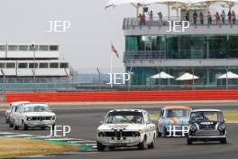 Silverstone Classic  20-22 July 2018 At the Home of British Motorsport 48 Peter James/Amanda Stretton, BMW 1800 Ti Free for editorial use only Photo credit – JEP